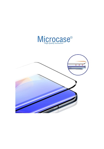 Samsung Uyumlu Galaxy S23 Ultra 3D Curved Tam Kaplayan Kavis Cam AL3282