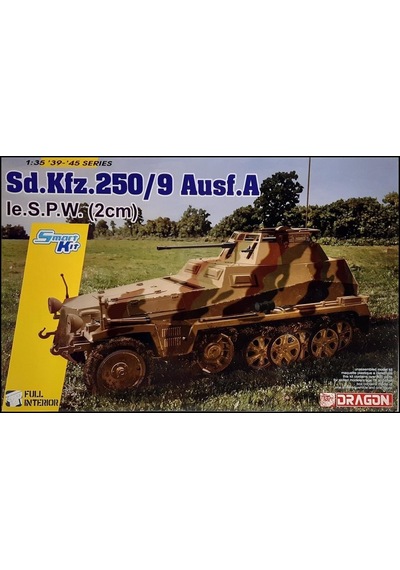 Dragon 6882 1/35 Ölçek, Sd.kfz.250/9 Ausf.a Le.s.p.w. 2cm Yarı Paletli Askeri Araç Plastik Model Kiti-51095 Dragon 6882 1/35 Ölçek, Sd.kfz.250/9 Ausf.a Le.s.p.w. 2cm Yarı Paletli Askeri Araç Plastik Model Kiti-51095