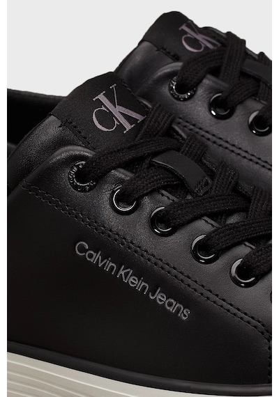 Calvin Klein Bayan Ayakkabı Yw0yw01633 0gm Siyah-beyaz Siyah-beyaz Siyah - Beyaz