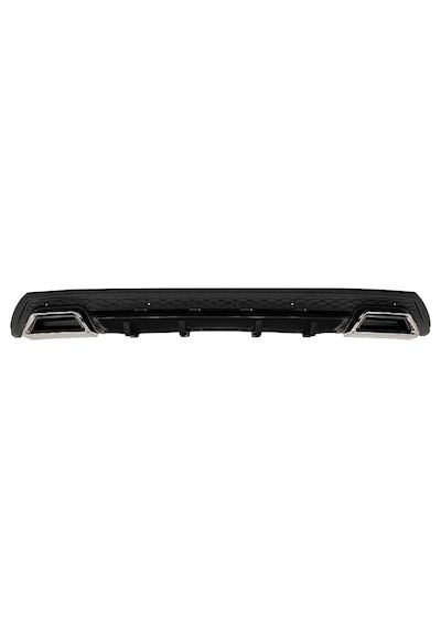 Vw Polo 2009-2017 Siyah Krom Kare Egzozlu Difüzör Difizör Mat Siyah