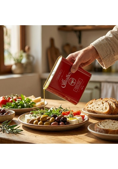Premium Soğuk Sıkım Naturel Sızma Zeytinyağı 500 Ml