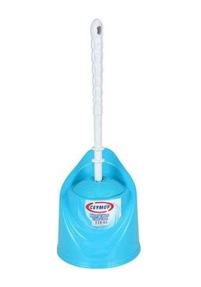 Trade Plast Muhafazalı Plastik Wc Fırçası Çok Renkli