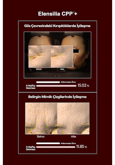 Elensılıa Premium Kolajen Elensilia 3. Nesil Göz Kremi Elensilia CPP Premium Collagen Peptide Eye Cream 30ml