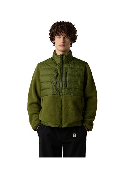 The North Face M Rmst Denali Tek Hybrid Jacket Unisex Outdoor Sweatshirts Nf0a8d0ubrı1 Yeşil Yeşil