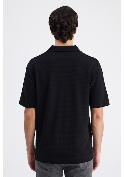 D's Damat Ds Damat Regular Fit Siyah Düz T-shirt 6hc144701221m 001