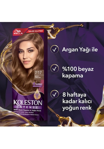 İntense Saç Boyası & No: 7/17 Buzlu Çikolata