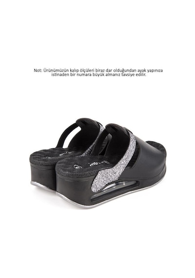 Muya Libra Air Max Anatomik Taban Kadın Terlik Siyah 36-40 001