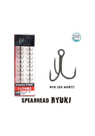 Duo Spearhead Ryuki Üçlü İğne 10 20 Adet