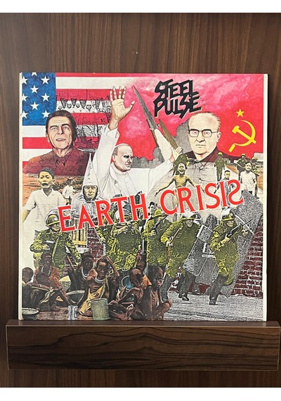 Steel Pulse - Earth Crisis , 1984 Lp Reggae