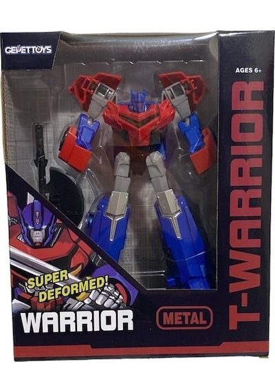 9 Adımda Dönüşen Robot 20 CM 9141