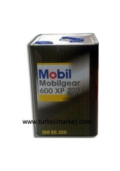 Mobil Gear 600 XP 220 Yüksek Performanslı Endüstriyel Dişli Yağı 16 L