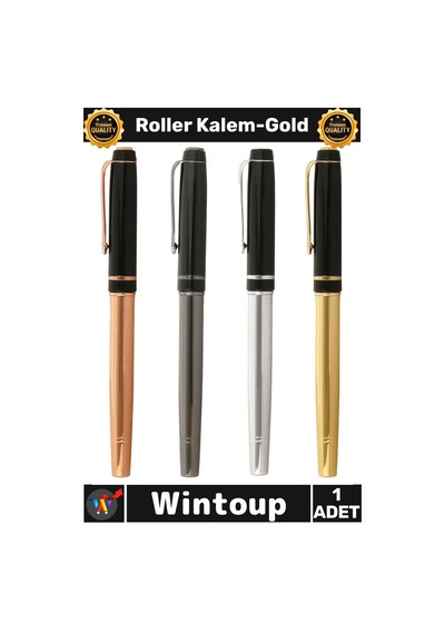 Roller Premium Lüks Metal Tasarım Hediyelik Aksesuarı Şık Ergonomik Kaliteli Profesyonel Roller Kal Çok Renkli