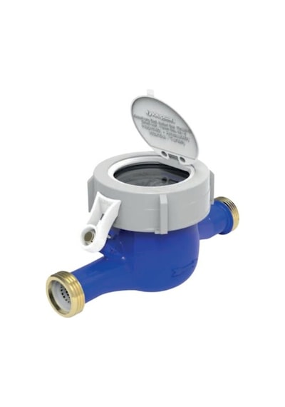 Klepsan 5k Aqua-r160 3/4 190mm 2,5m3/h Kuru Tip Çok Hüzmeli Soğuk Su Sayaçları R160