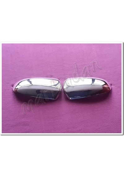 Woc Chrome Bmw X5 Krom Ayna Kapağı 2007-2012 2 Parça Paslanmaz Çe