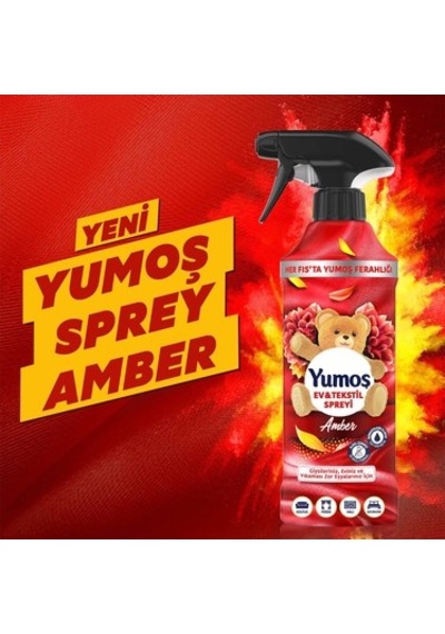 450 Ml Yıkanması Zor Eşyalar İçin Amber Sprey 100'lü Set