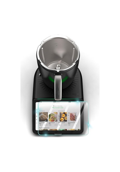 Thermomix Tm7 Uyumlu 9h Kırılmaz Nano Cam Ekran Koruyucu Çizilmeye Dayanıklı Şeffaf-9hnona