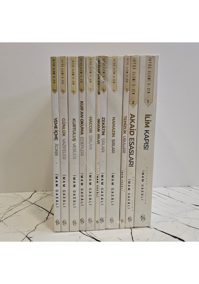 İhya'u Ulum'id-din Set 11 Kitap Takım