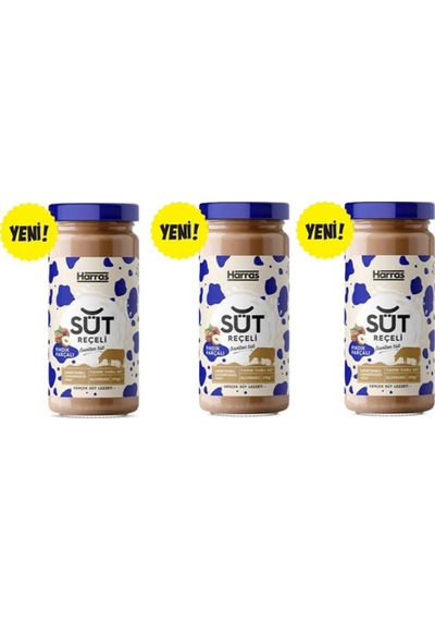 Fındıklı Süt Reçeli 270gr X 3 Adet