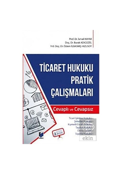 Ticaret Hukuku Pratik Çalışmaları