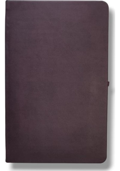 Tarihsiz 13x21 Bordo Çizgili Defter İvory Kağıt Diğer