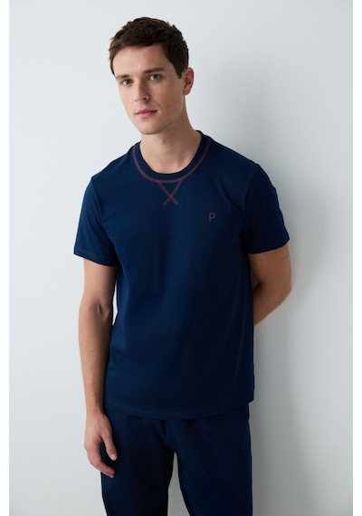 Penti Erkek Navy Star Pijama Takımı