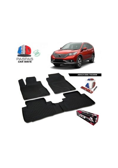Honda Crv 4D Havuzlu Paspas 2012 ve Üzeri A+Plus