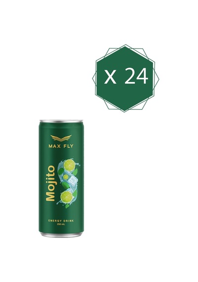Max Fly Mojito Enerji İçeceği 250 Ml 24 Adet