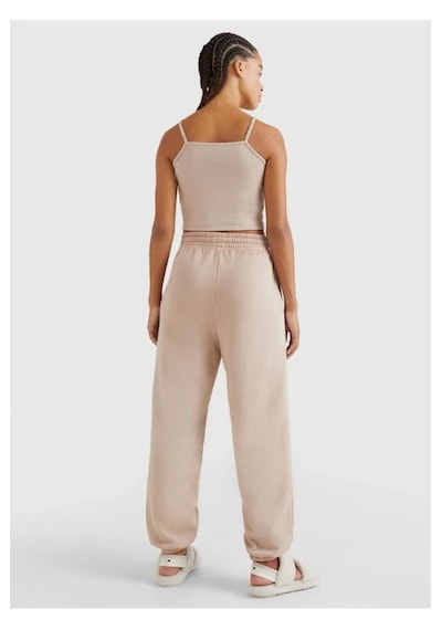 Tommy Hilfiger Jogger Pamuklu Rahat Kesim Eşofman Altı Dw0dw14995-trh Pudra