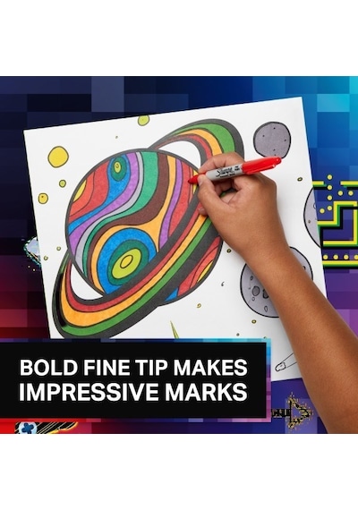 Sharpie Fine Permanent Markör 30'lu Kutu-labirent