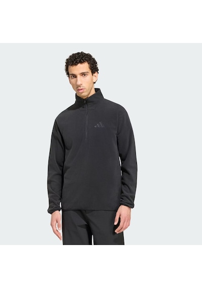 Adidas Terrex Multi Essentials Half Zip Erkek Polar Sweatshirt Kz1774 Siyah