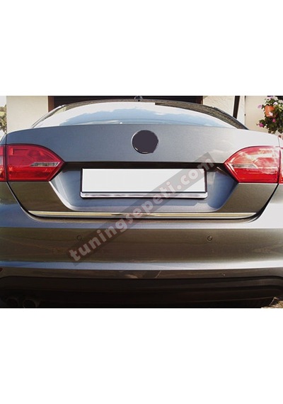 Vw Jetta 2011 - 2014 Bagaj Alt Çıtası Paslanmaz Çelik N11.3810