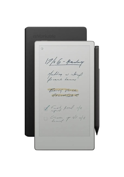 Paper Pro Move + Marker Plus Kalem + Premium Deri Siyah Kılıf