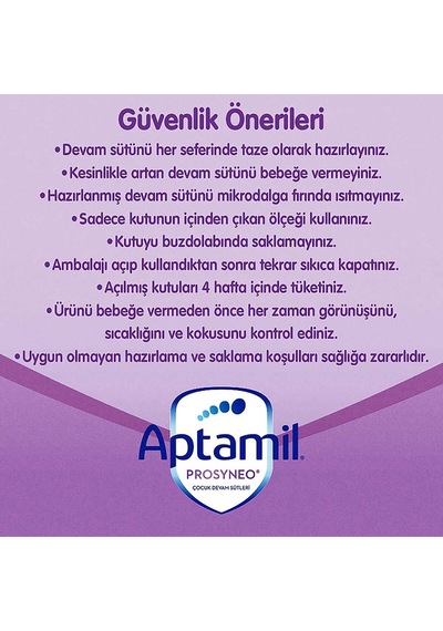Prosyneo 2 Devam Sütü 800 Gr X3 Adet 6-12 Ay