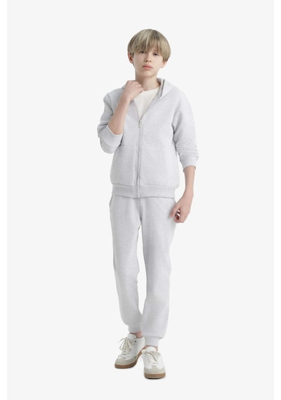 Defacto Erkek Çocuk Beli Lastikli Jogger Eşofman Altı K8846a625augr400 Gri