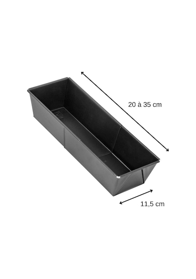 Orret Home 30 Cm Baton Kek Kalıbı,baton Ekmek Kalıbı,teflon Kek Kalıbı,tost Ekmeği Ve Baton Pasta İçin Metal Ka Diğer