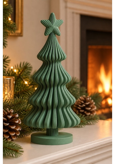 Oluklu Spiral Ağaç Modern Noel Ağacı Diğer