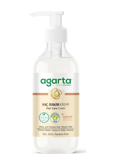 Agarta Doğal Güçlü Bakım Saç Bakım Kremi 400 ML