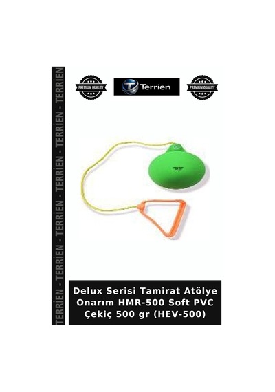 Delux Serisi Tamirat Atölye Onarım Hmr-500 Soft Pvc Çekiç 500 Gr Hev-500