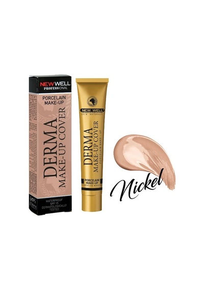 New Well Derma Make Up Cover Porselen Kapatıcı Fond.Nickel 30 ML