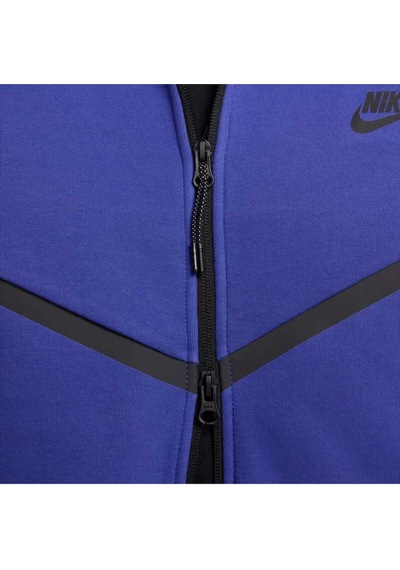 Tech Fleece Fz Windrunner Hoodie Erkek Sweatshirt Blue Sportswear Mor