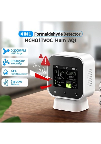 Fnırsı Sfd-02 4in1 Dokunmantik Hava Kalitesi Ölçüm Cihazı