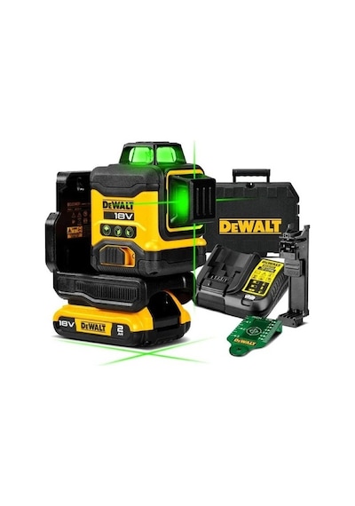 Dewalt DCLE34031D1 Compact Yeşil Lazer Hizalama 3X360 18V