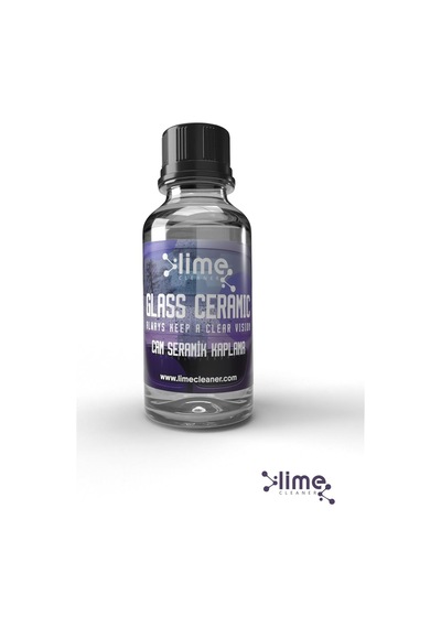 Lime Cleaner Araba Cam Seramik Kaplama 30ml - Yüksek Su İticiliği Ve Uzun Süreli Koruma