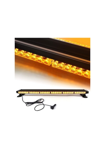 Çakar Lamba Çift Taraflı 78 Led Sarı-Sarı