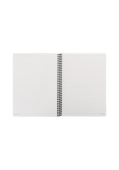 Hisli Şeyler Çizgili Spiralli Stickerli Defter Hallederiz 16 5 X 22 5 Çok Renkli