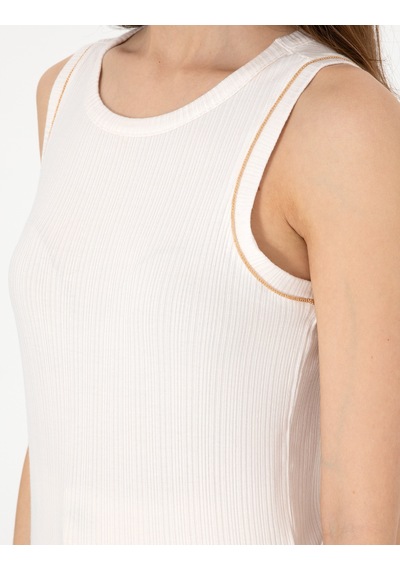 Pierre Cardin Kadın Ekru Bluz Örme 50301485-vr019