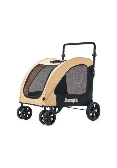Zampa Sano Kedi & Köpek Arabası Haki - 20 Kg Kapasiteli Sportif Ve Şık Tasarım