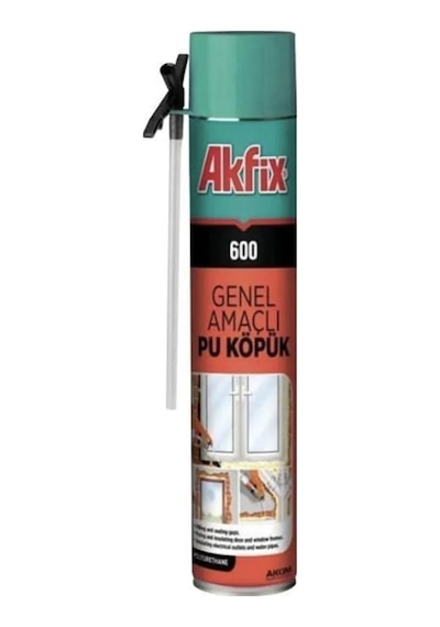 Akfix Köpük Pipetli 600gr