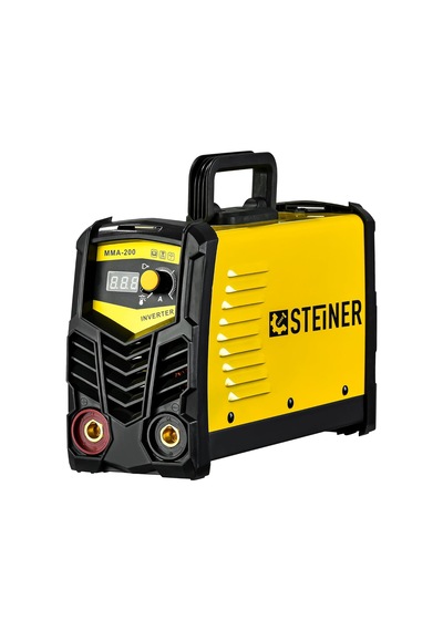 Alman Mma-200 Amper Profesyonel Dijital Göstergeli İnverter Kaynak Makinesi Sarı