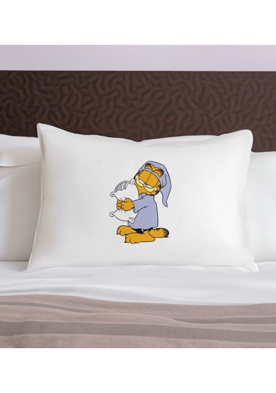 Bk Gift Eğlenceli Kedi Tasarımlı Pamuklu Yastık Kılıfı-7 50x70cm , Sevgiliye , Ev si, Tasarım Ev Tekstili